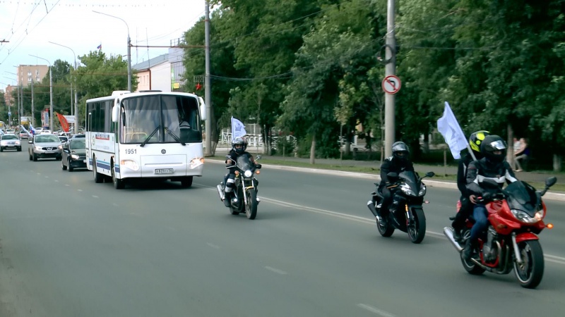 В Оренбурге финишировал автопробег «Россия -  трезвая страна!»